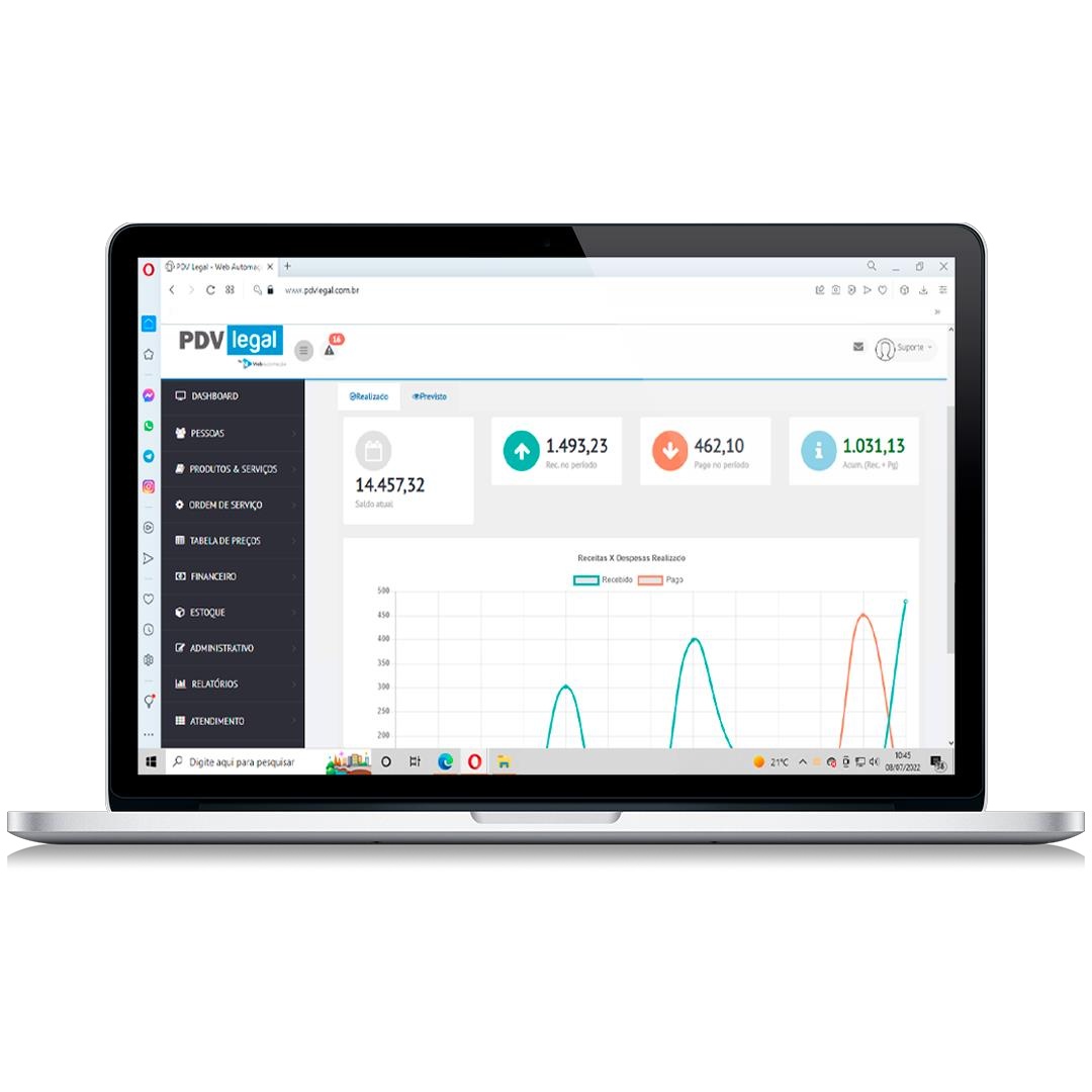 Financeiro à vista